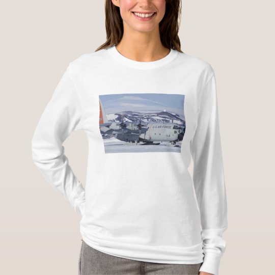 Antarctica, Ross Island, McMurdo station, C-130 T-Shirt
