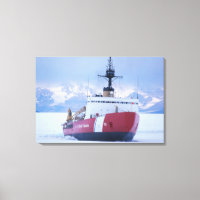 Antarctica, Ross Island, McMurdo Station, USCG