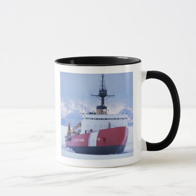 Antarctica, Ross Island, McMurdo Station, USCG Mug (Right)
