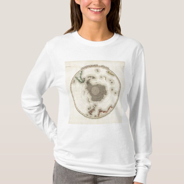 Antarctica, Southern Hemisphere T-Shirt (Front)