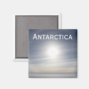 Antarctica Sun over Horizon, Siple Dome Magnet