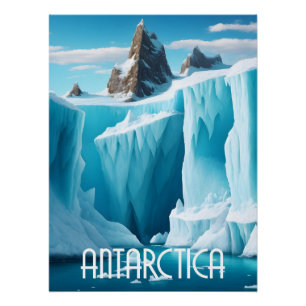 Antarctica Travel Print