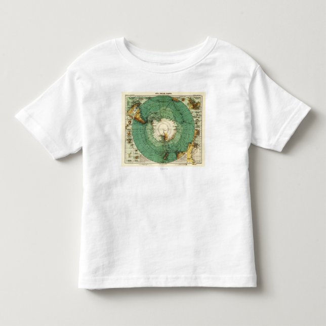 AntarcticaPanoramic MapAntarctica Toddler T-Shirt (Front)