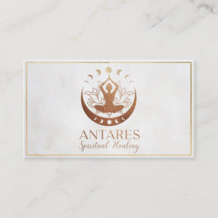 Antares Spiritual Healing Business Card