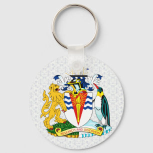 Antartica Coat of Arms detail Key Ring