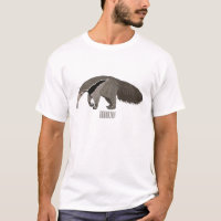 Anteater cartoon illustration