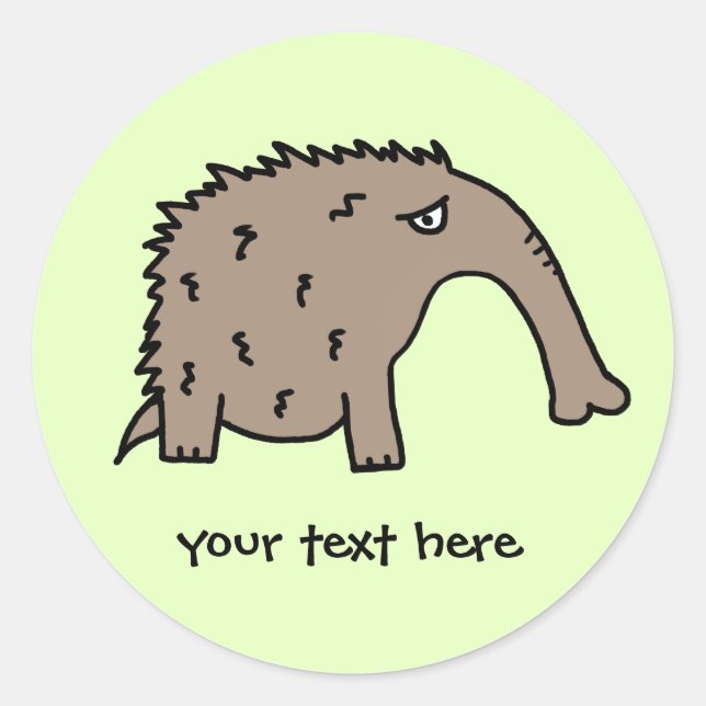 Anteater Classic Round Sticker (Front)