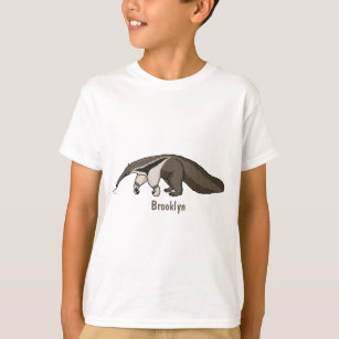 Anteater happy cartoon illustration  T-Shirt
