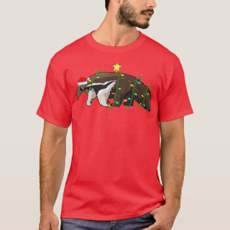Anteater Lighting Xmas Tree Matching Anteater Chri T-Shirt