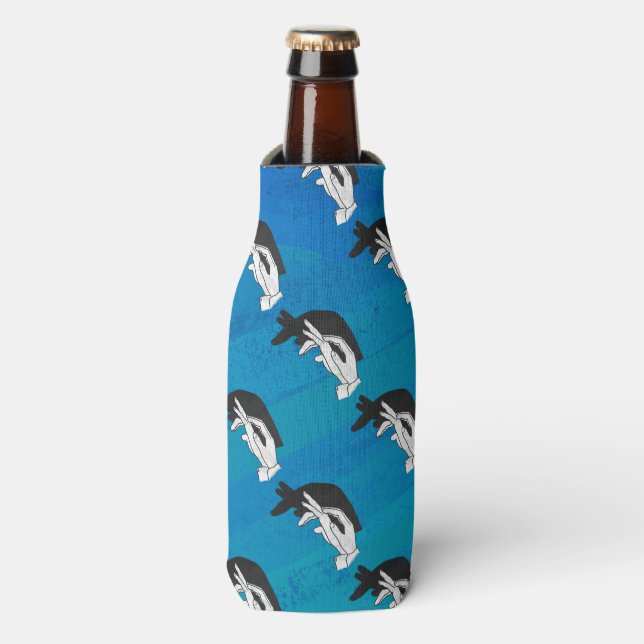 Anteater on Blue Bottle Cooler (Bottle Front)