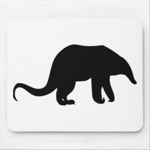 Anteater Silhouette Mouse Mat