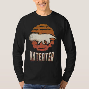 Anteater Vintage Retro Classic Animal Sunset T-Shirt