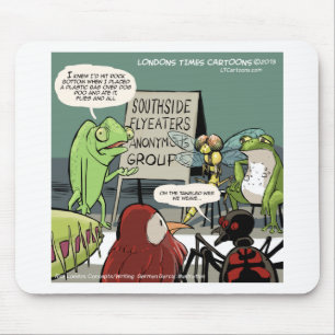 Anteaters Anonymous 12-Step Funny Mouse Mat