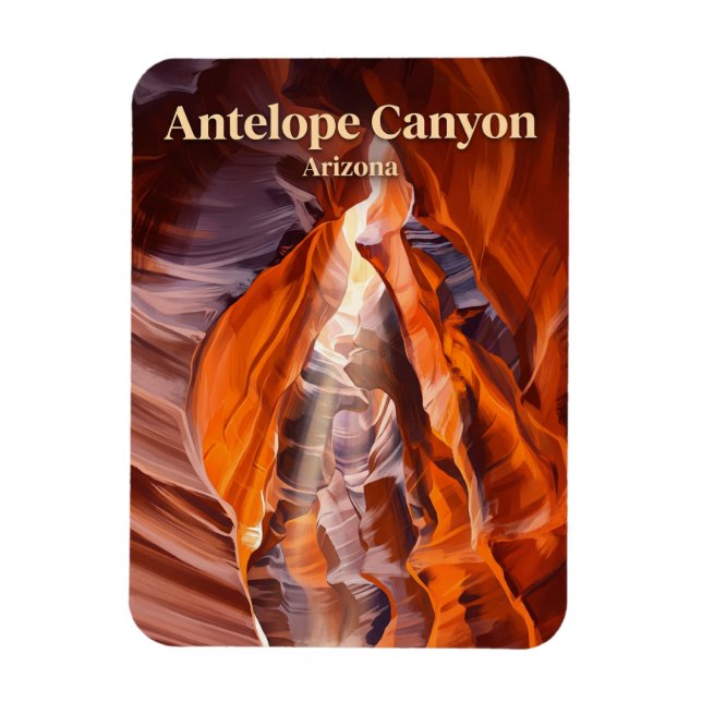 Antelope Canyon Arizona Magnet (Vertical)