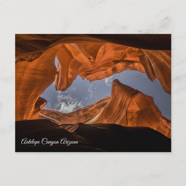 Antelope Canyon Arizona Postcard (Front)