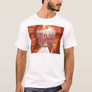 Antelope Canyon Arizona travel poster. T-Shirt