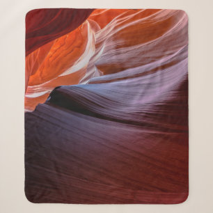 Antelope canyon canyon sandstone sherpa blanket