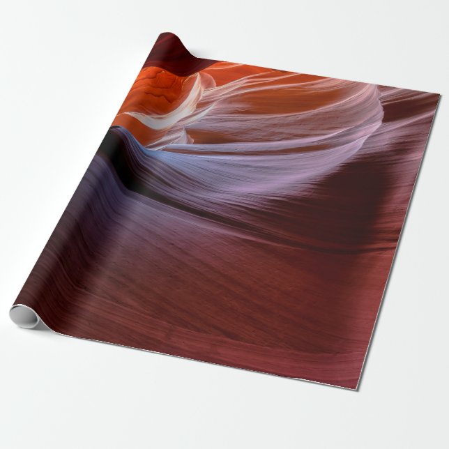 Antelope canyon canyon sandstone wrapping paper (Unrolled)