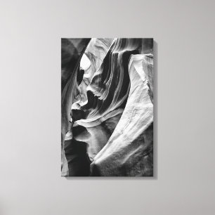 Antelope canyon caves canvas print