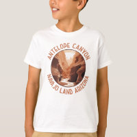 Antelope Canyon Distressed Circle