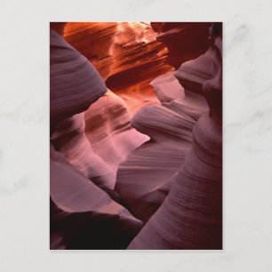Antelope Canyon Formations Postcard