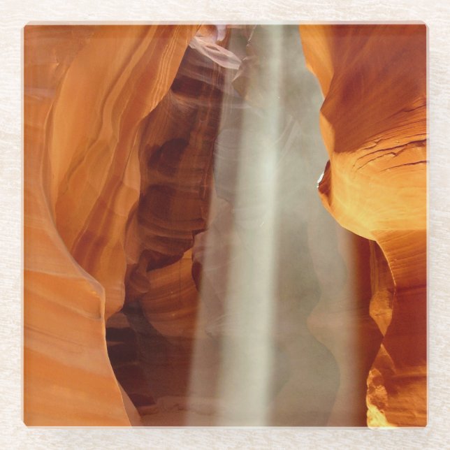 Antelope Canyon Glass Coaster (Front)