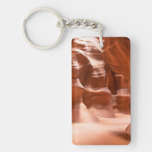 Antelope Canyon, Naturally Lit Key Ring