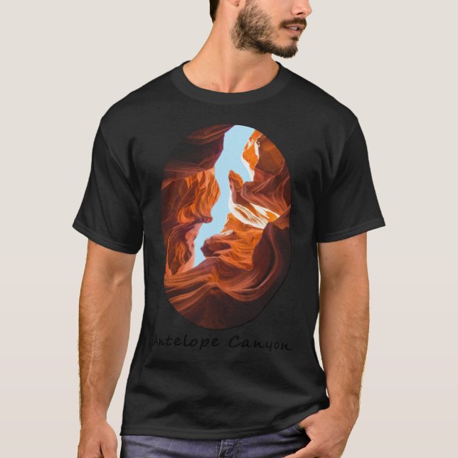 Antelope Canyon Nature View T-Shirt (Front)