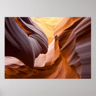 Antelope Canyon or Corkscrew Canyon, Arizona… Poster