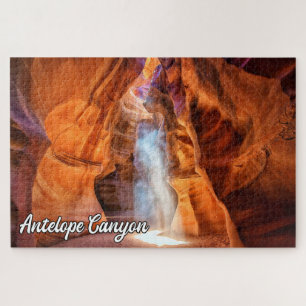 Antelope Canyon, Page, Arizona, United States Jigsaw Puzzle