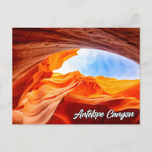 Antelope Canyon, Page, Arizona, United States Postcard