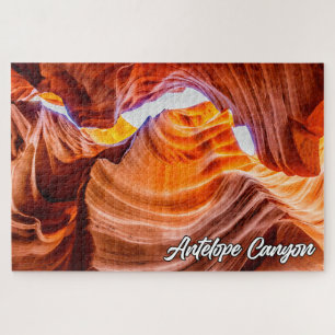Antelope Canyon, Page, Arizona, USA Jigsaw Puzzle