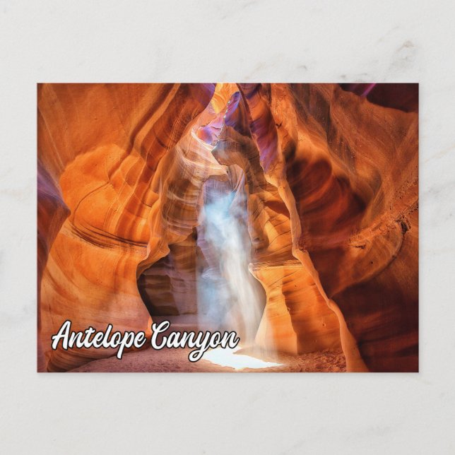 Antelope Canyon, Page, Arizona, USA Postcard (Front)
