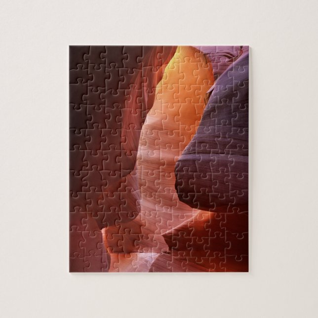 Antelope Canyon Slot Formations Jigsaw Puzzle (Vertical)