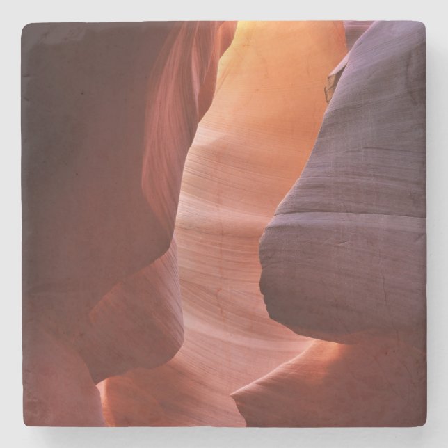 Antelope Canyon Slot Formations Stone Coaster (Front)