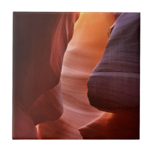 Antelope Canyon Slot Formations Tile