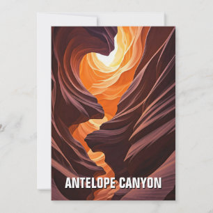 Antelope Canyon  Souvenir Holiday Card