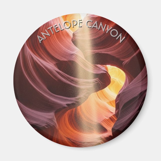 Antelope Canyon  Souvenir Magnet (Front)