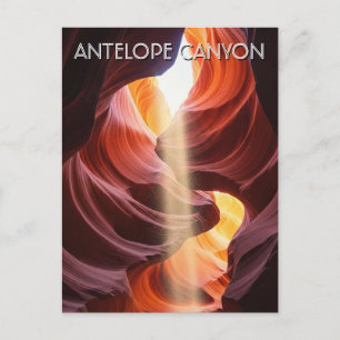 Antelope Canyon Souvenir Postcard