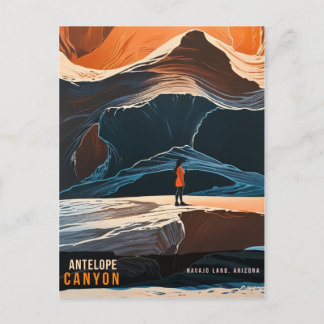 Antelope Canyon, USA Postcard