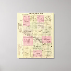 Antelope County, Nebraska Canvas Print