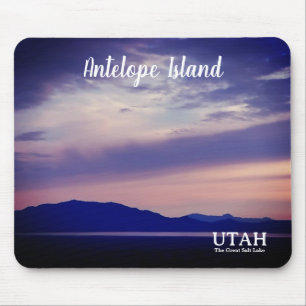 Antelope Island, Great Salt Lake, UT Mouse Mat