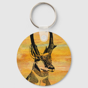 Antelope Key Chain