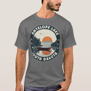 Antelope Lake South Dakota Sunset T-Shirt