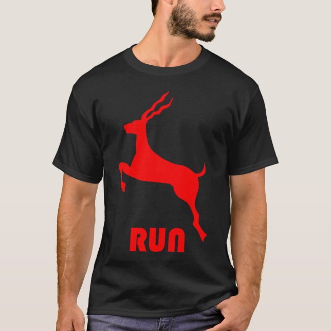 Antelope Red T-Shirt (Front)