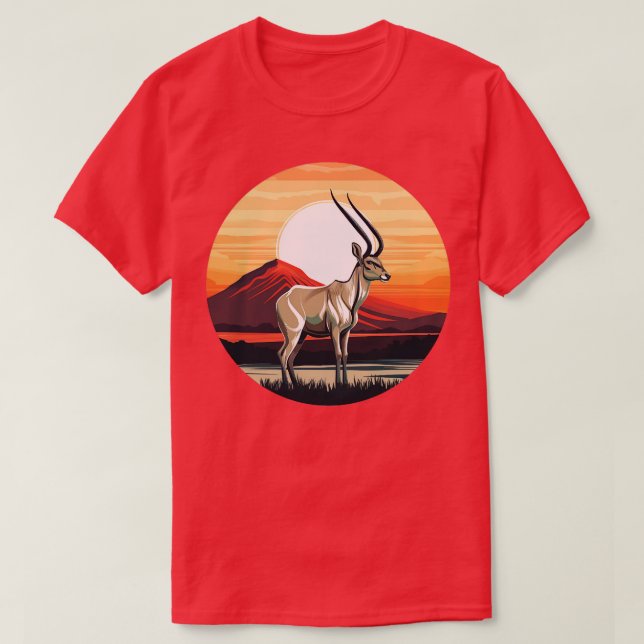 Antelope retro 4 T-Shirt (Design Front)