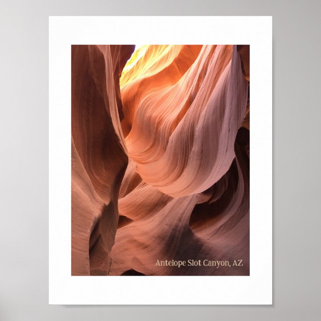 Antelope Slot Canyon, Arizona Poster (Front)