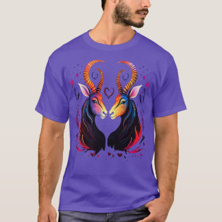Antelope Valentine Day T-Shirt