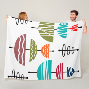 Antenna fleece blanket