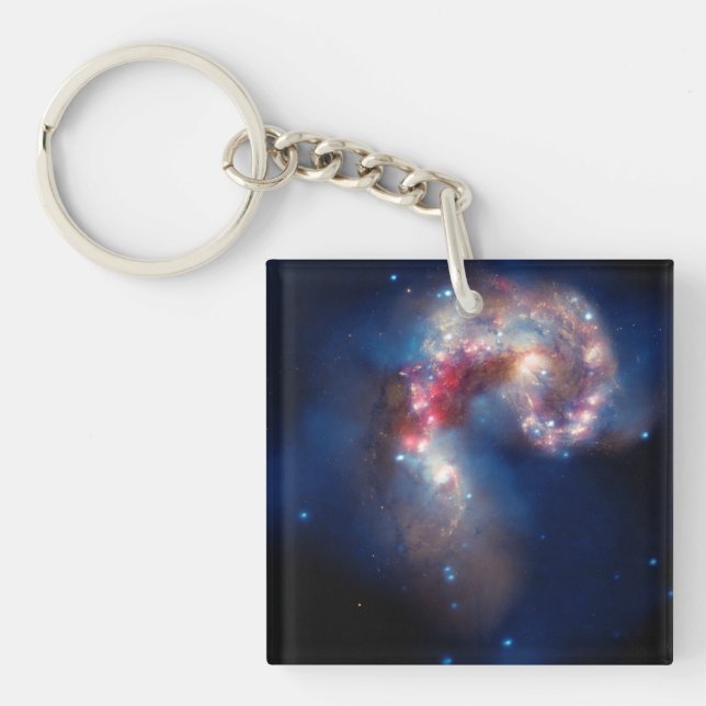 Antennae: A Galactic Spectacle Key Ring (Front)